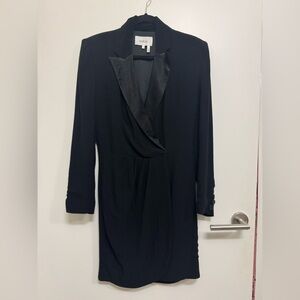 Ba&sh Elegant Black Long Sleeve Dress